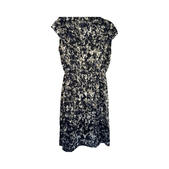 H&M black/grey/white/Navy cap sleeve knee length dress. Size 12. Classic - Picture 4 of 8